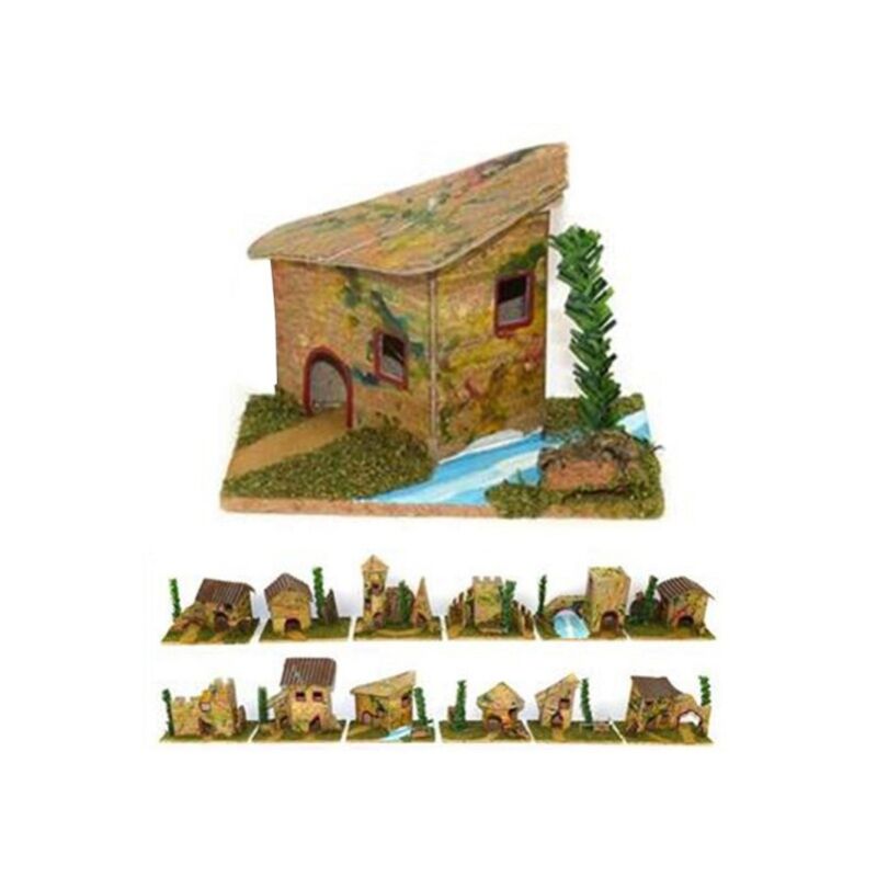 Trade Shop - Set 12 Casette per Presepe Napoletano...