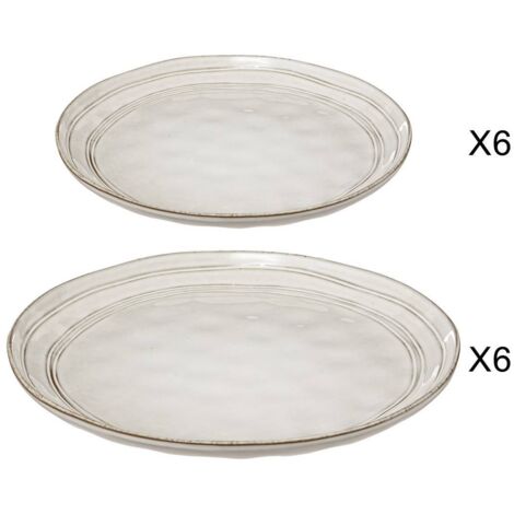 Set 12 pezzi flower grigio - Sg secret de gourmet