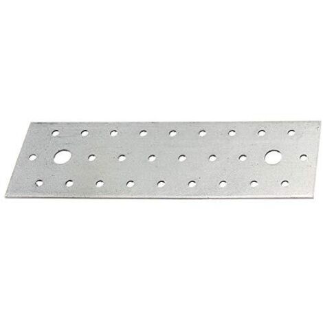 SET 12 PIASTRA DI GIUNZIONE 200X60MM MULTIFORO