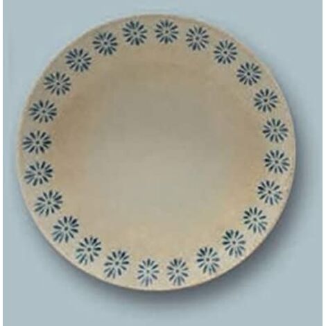 Set 12 Piatti Fondo da Tavola Table in Porcellana Siviglia 22 cm