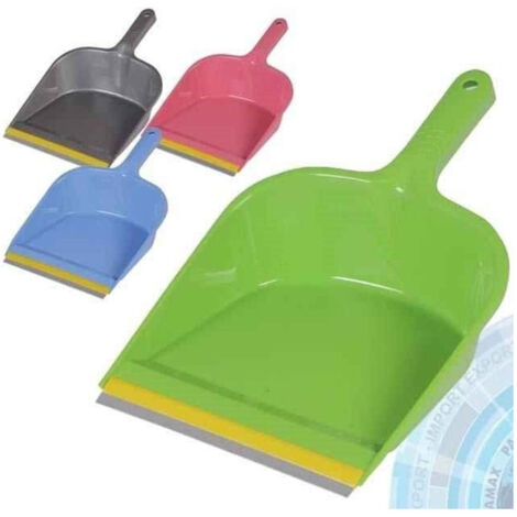Set 12 Pièces Pelle à Poussière Pelle à Poussière Plastique Coloré 31x23cm