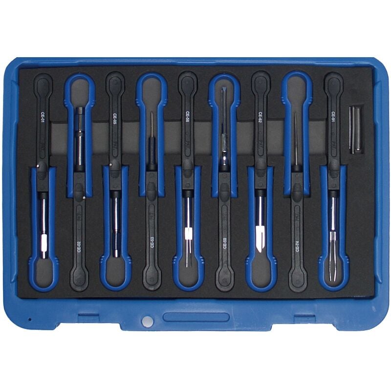 Bgs Technic - Set utensili di rimozione fascette per cavi universale 12 pz.
