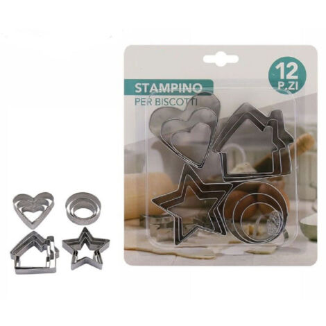 Set 12pz Formes Pour Les Biscuits