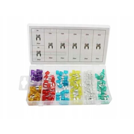 Set 140 Stück Autosicherungen Mini