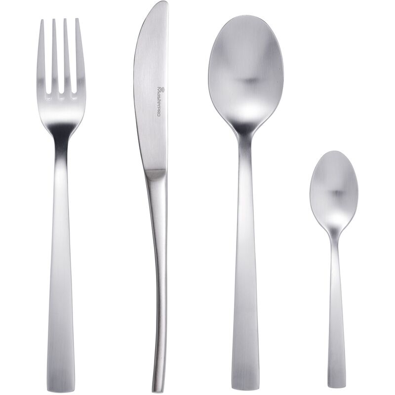 

Set 16pc cubertería acero inox