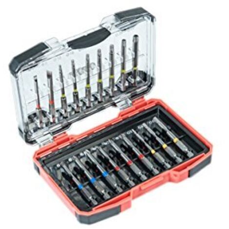 set 18 inserti prolungati per avvitatore connex "max-power" in acciaio
