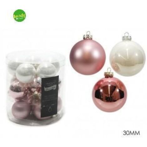 Set 18 Sfere Handy à¸30 mm Rosa
