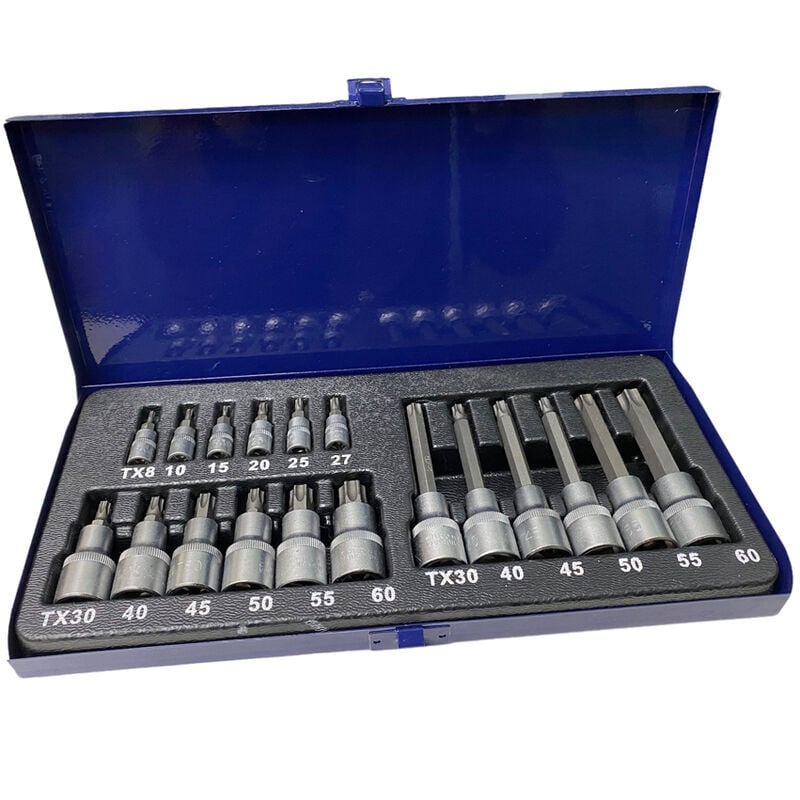 Euronovita' - set 18pz chiavi a bussola con