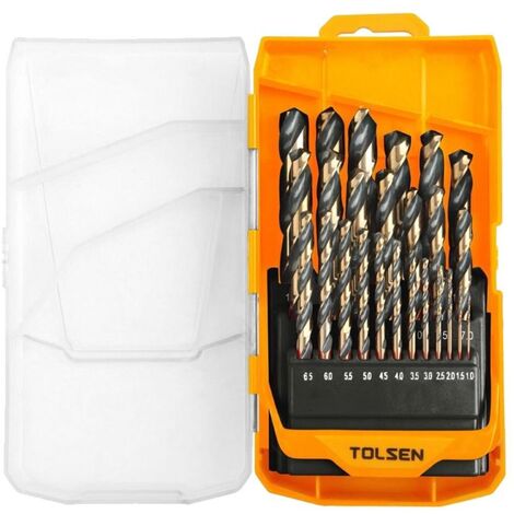 SET 19pz PUNTE PER FERRO BLACK & GOLD
