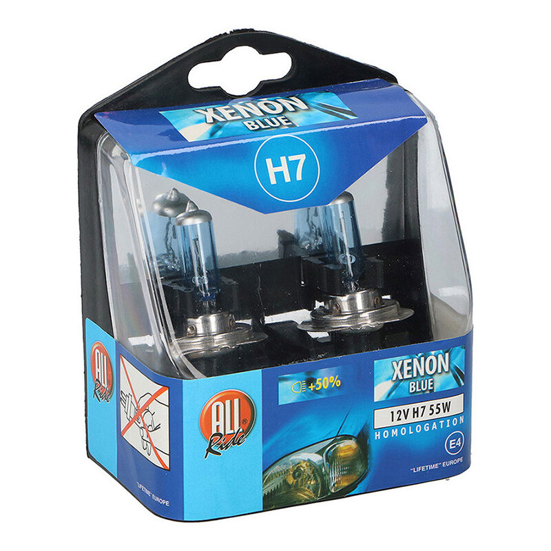Benson - Set de 2 ampoules pour voiture 12v h7 xenon 55w