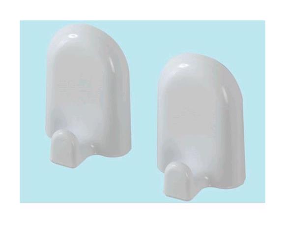 Set 2 Appendini Appendi Accappatoio Da Bagno Gioia In Plastica -417005