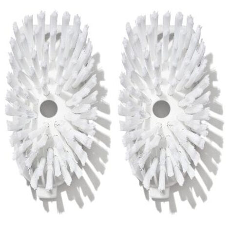 set 2 brosses de rechange pour brosse distributrice de savon avec manche - oxo