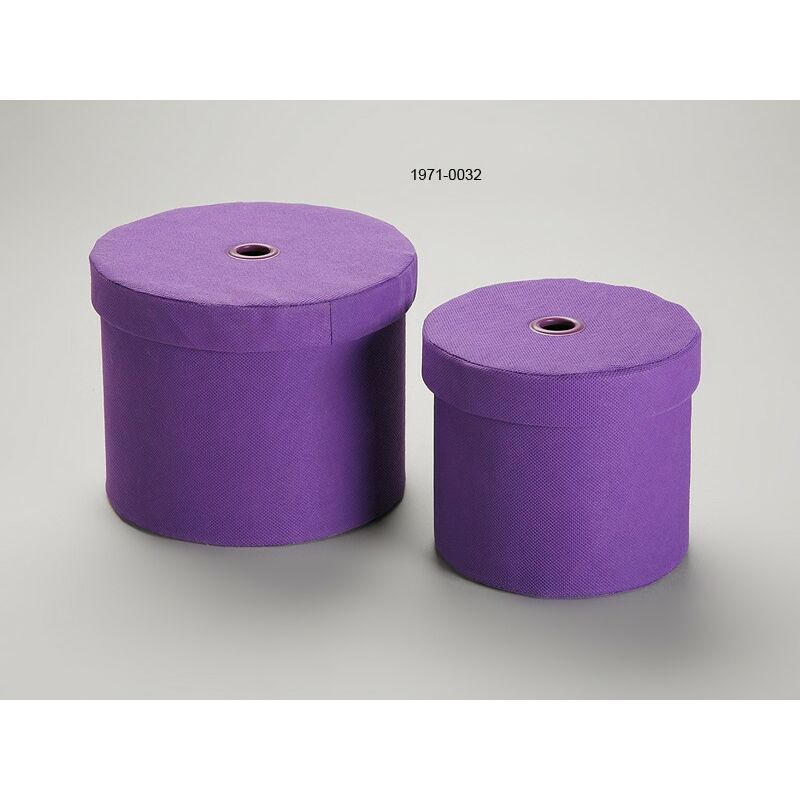 

Set 2 Cajas C/Tapa Violetas