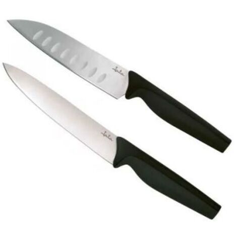 Set 2 Cuchillos Santoku Jata HACC4501 Acero Inoxidable Antiadherente