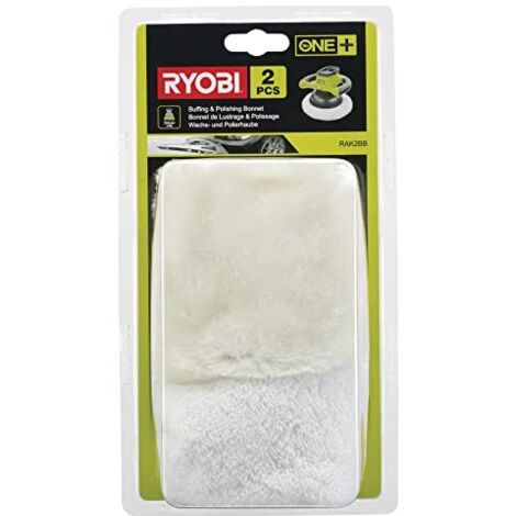 set 2 cuffie di ricambio per lucidatrice ryobi r18b-0