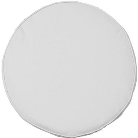 Set 2 cuscini di ricambio bianchi per poltrone 67x68 cm salottino Anfora marrone