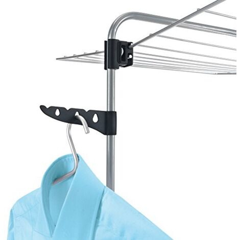 Set 2 elementi porta grucce ( tubo orizzontale ) i - metaltex