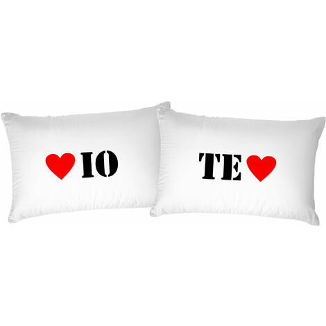 Set 2 Federe con Stampa Digitale in Cotone Printed 03