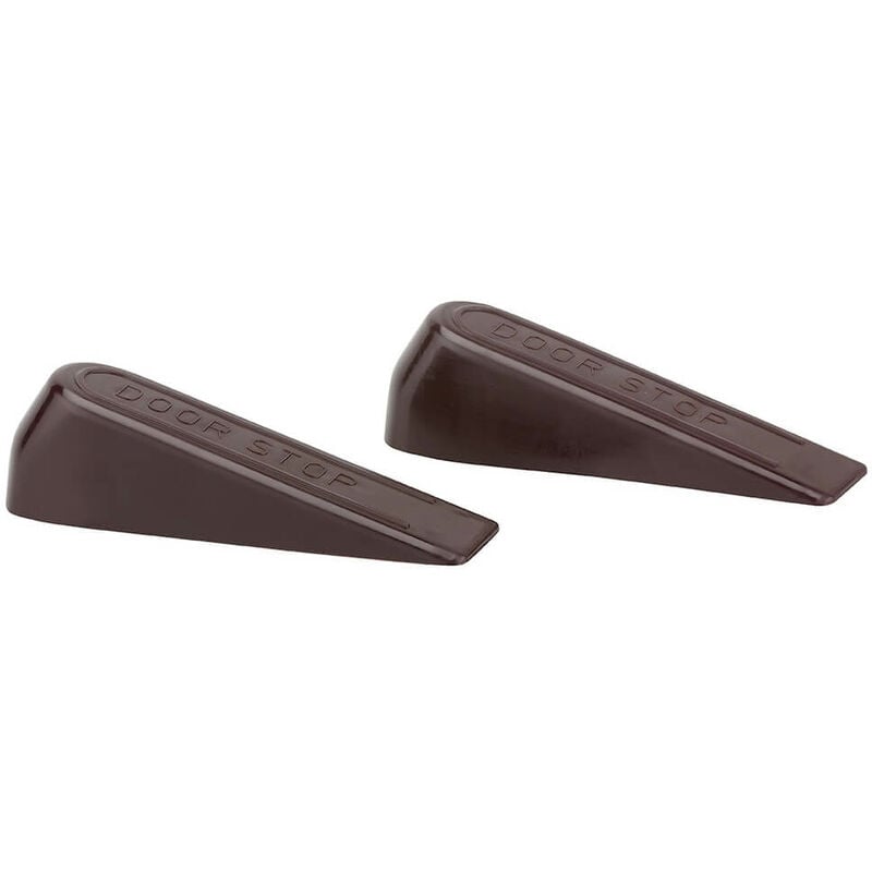 Thirard - Set 2 fermaporta a cuneo in abs