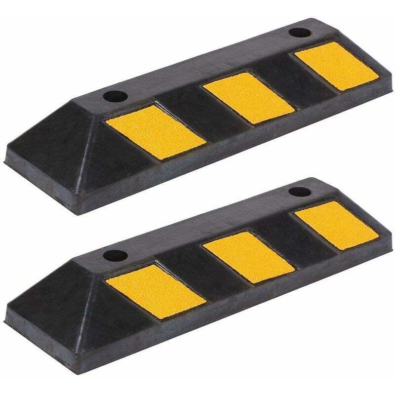 Set 2 Fermaruota Gomma Dura Ferma Ruota Ruote