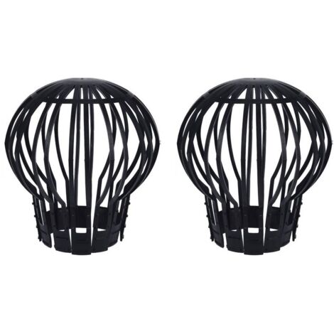 SET 2 FILTRI D.12XH14CM ANTI-FOGLIE PER GRONDAIA