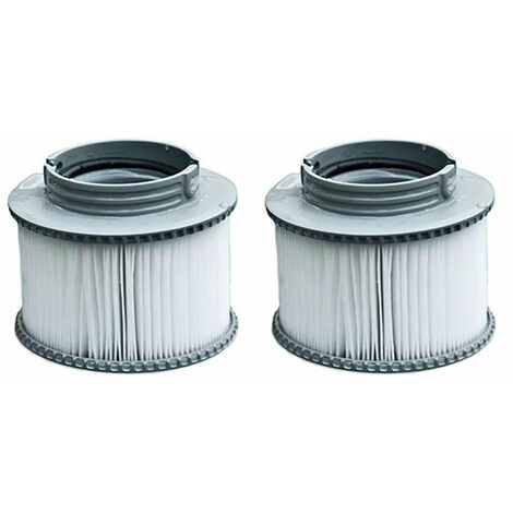 Set 2 Filtri di Ricambio MSpa B0302949 per Vasca Idromassaggio con Supporto Integrato