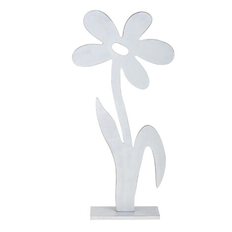 Set 2 Fiori Artificiali con Base H 60 cm