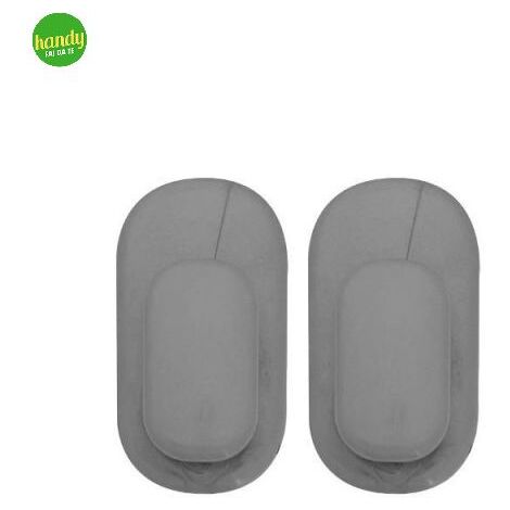 Set 2 Ganci Feridras Argento