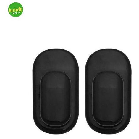 Set 2 Ganci Feridras Nero