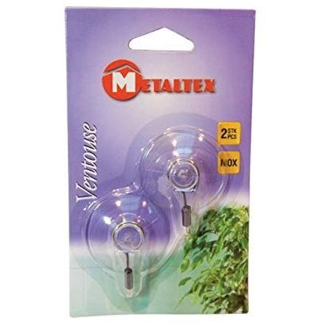 SET 2 GANCI VENTOSA PLAST.PVC