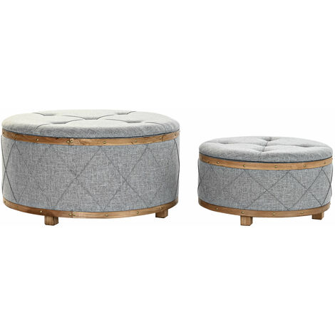 Set 2 Holz Polyester Schuhe 80x80x43 Holz Polyester Material mehrfarbig Farbmaterial Familienschuhe und Futures Details Details