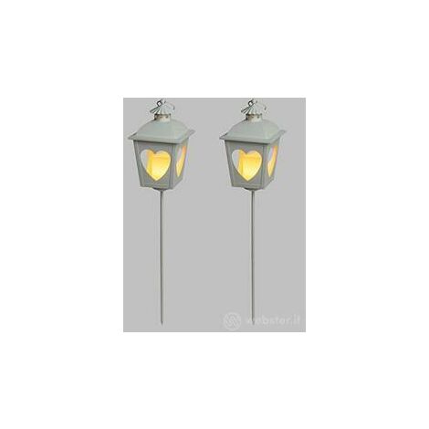 Set 2 lampade metallo LOTTI