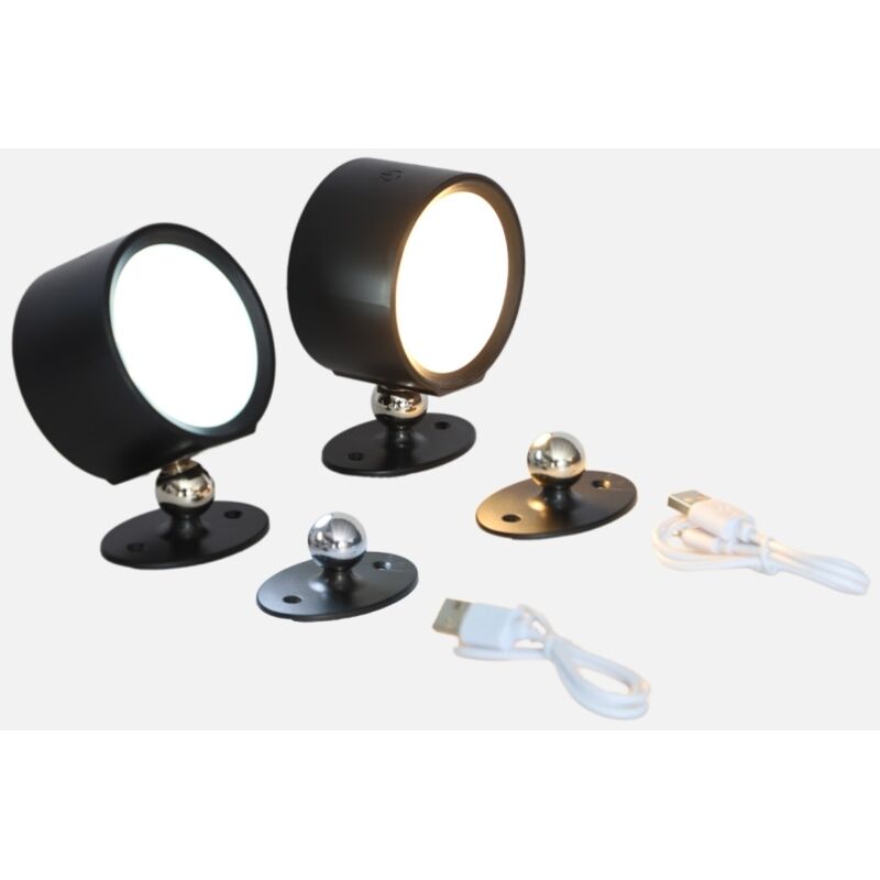 Set 2 lampade ricaricabili per pergola