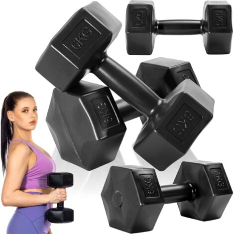 Set 2 manubri Manubri KRONOS 2x6 kg