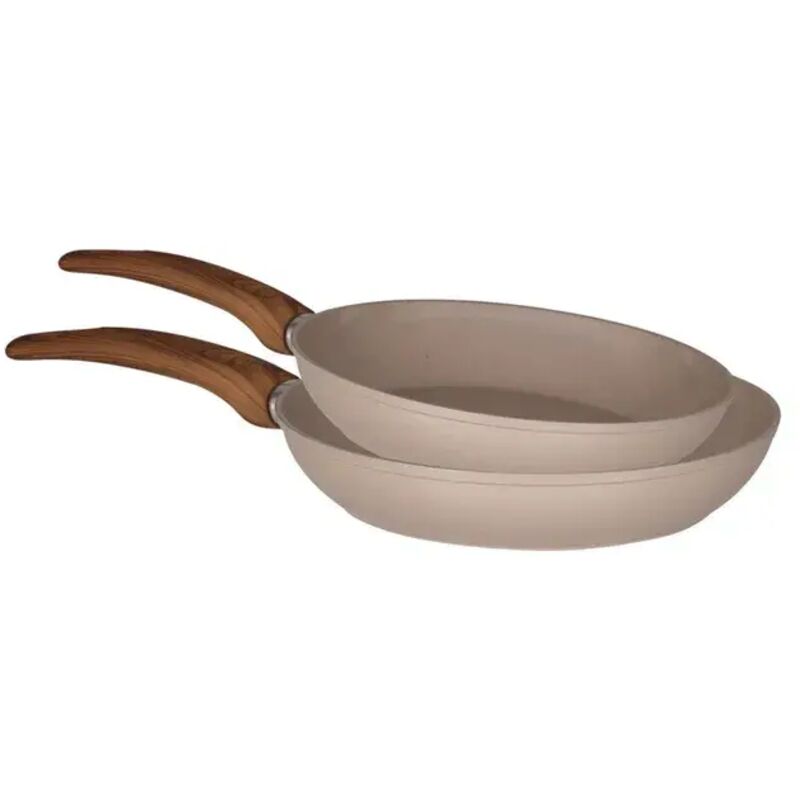 Set 2 Pad 24/28 Earth All.Forg.Fondo Induz. Int.Ceramico Greblon