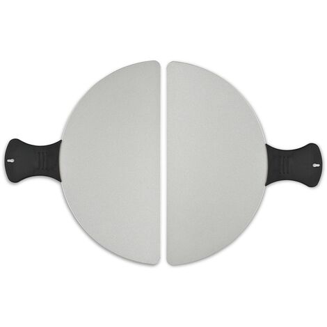 Set 2 palette in alluminio per forno pizza pizze G3ferrari Optima