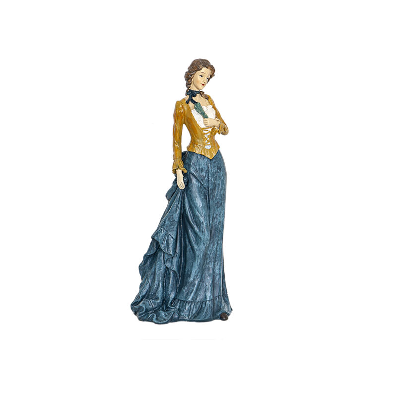 Figurine en résine élégante de dame
