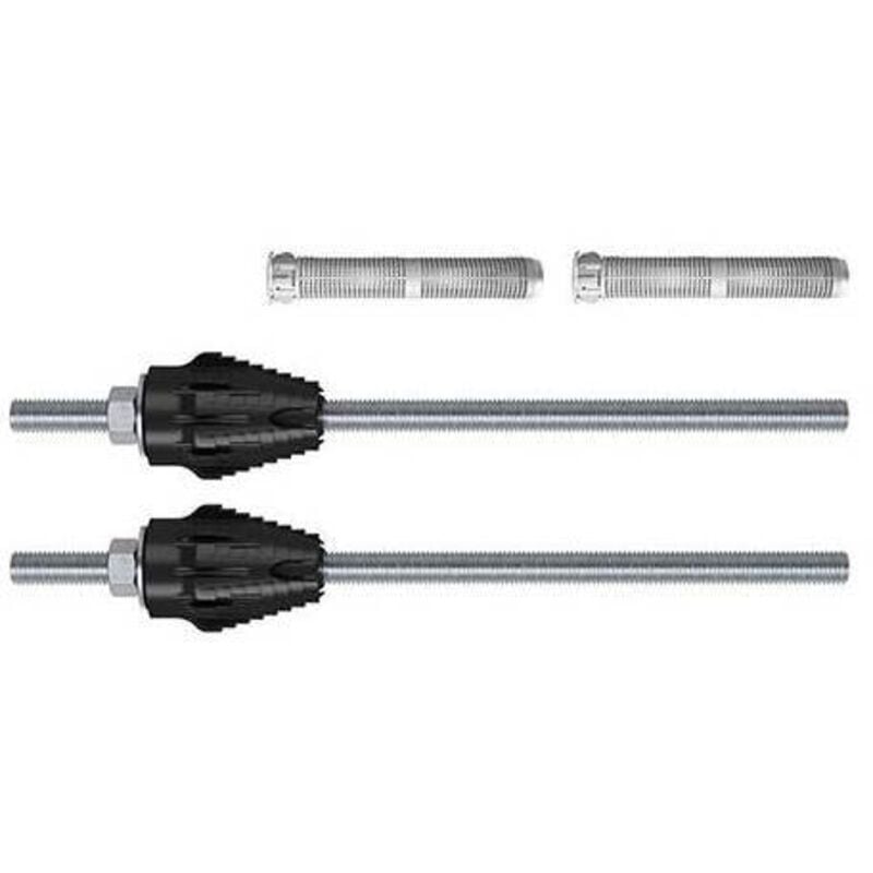 Set 2 pcs thermax charges lourdes fixations pour façades w / isolation