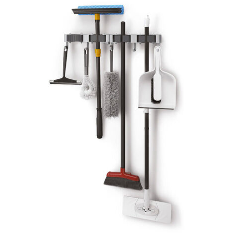 Set 2 Porta Scope Da Parete In Plastica 22x6x7cm
