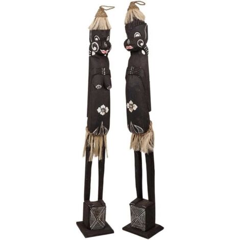 Set 2 primitivos de madera