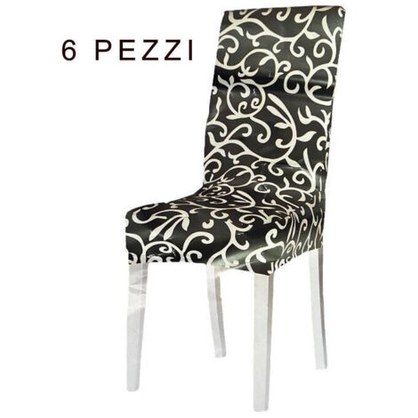 Set 2 Pz Coprisedia Copertura Spallera Elasticized With Vari Colours