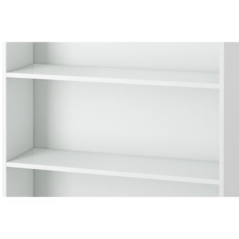 HELLIN Tvilum Cassettiera Naia Ossido Cemento e Bianco Lucido