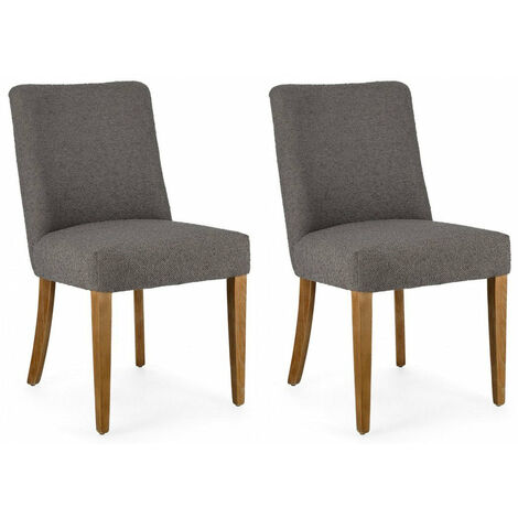 Set 2 Sedie 48x57x88h cm Beatriz Grigio Bouclè