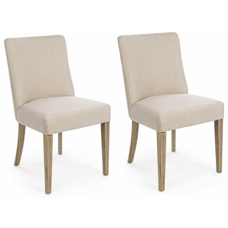 Set 2 Sedie 48x57x88h cm Beatriz Naturale