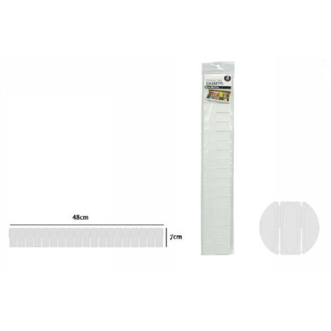 Set 2 Separtures For Plastic Armady Casses 48 X 7 Cm 71389