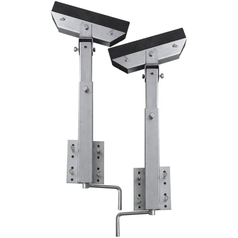 

Set 2 soportes para remolque de embarcación, 63 - 88 cm