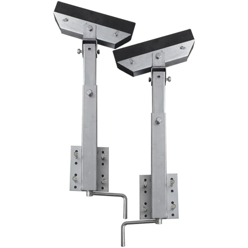 

Vidaxl - Set 2 soportes para remolque de embarcación, 63 - 88 cm