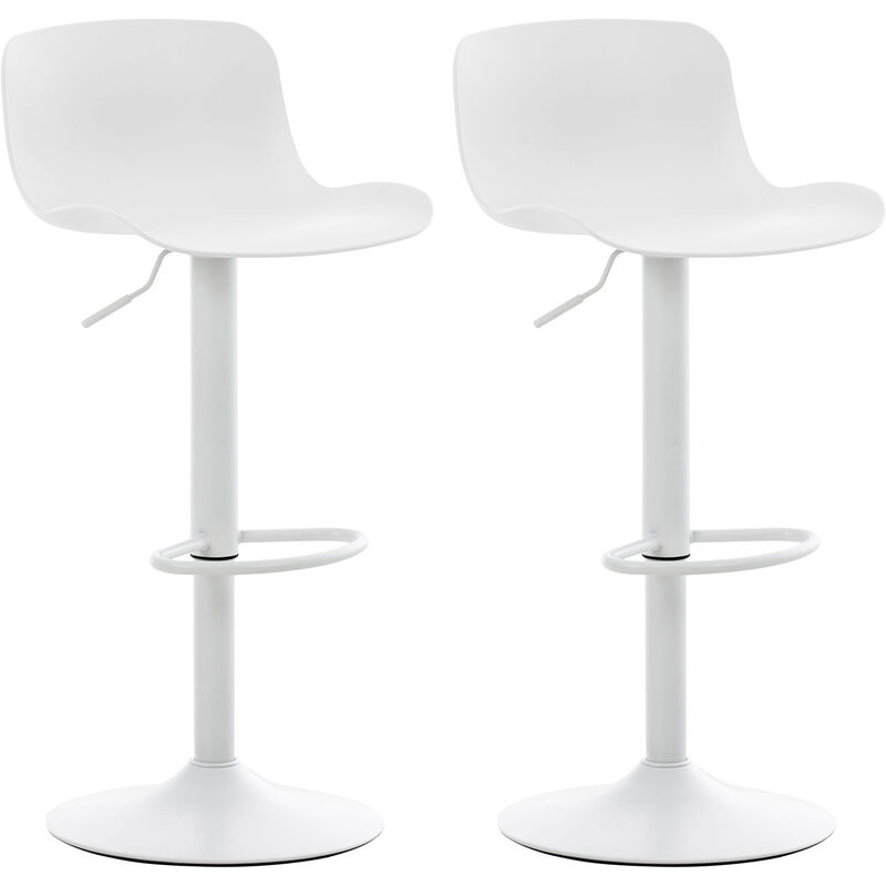 

CLP - Set 2 Taburetes De Bar Almada Blanco