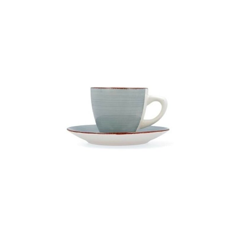 

Set 2 Tazas C/Plato 22Cl Vita Morning Quid Azul