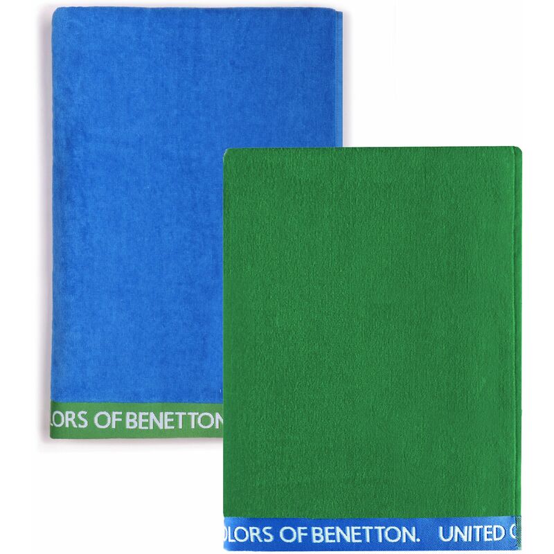 

Set 2 Toalla De Playa 90X160Cm 380Gsm Velour 100%Algodon Casa Benetton